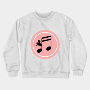 DANCE WITH MUSIC Crewneck Sweatshirt